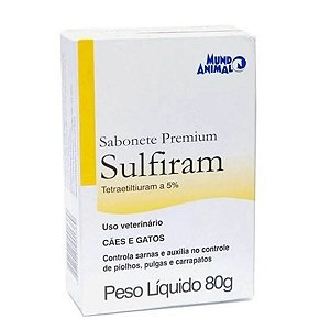 Sulfiram Sabonete Premium 80g