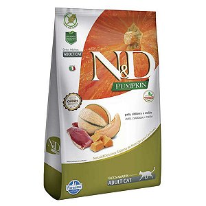 N&D Pumpkin para Gatos Adultos Pato e Melão  - 1,5kg