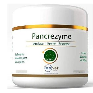 Pancrezyme Suplemento Alimentar 500mg 60 Cápsulas