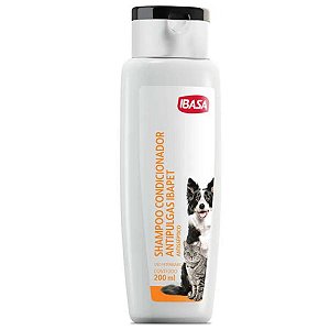 Shampoo Condicionador Antipulgas Ibasa 200ml