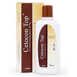 Shampoo Cetocon Top para Cães e Gatos 100ml