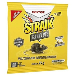 Isca Mata Ratos Straik 25g