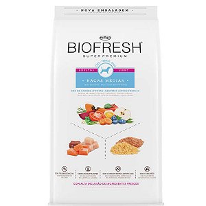 Biofresh Cães Adultos Raças Médias Light - 3kg