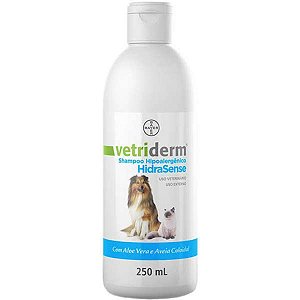 Vetriderm Shampoo Hipoalérgico Hidrasense- 250ml
