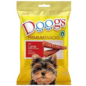 Bifinho Doogs Palito Carne para Cães Raças Pequenas 65g