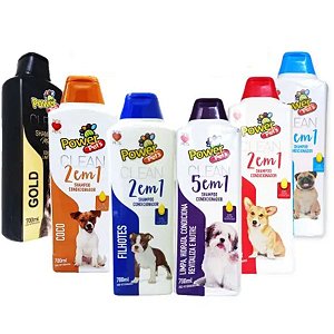 Shampoo e Condicionador Power Pets 700ml