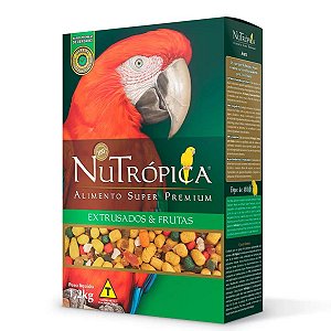 Nutrópica Extrusada com Frutas para Araras 1,2kg