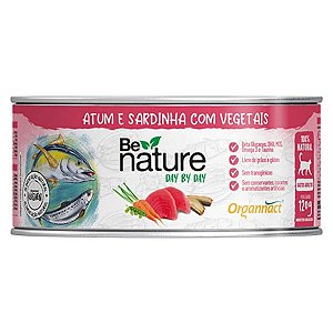 Alimento Úmido Be Nature Day by Day para Gatos Adultos 120g - Organnact