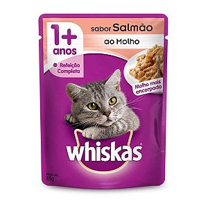 Sachê Whiskas Salmão 85g