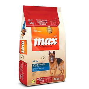 Max Cães Selection Pro 12kg