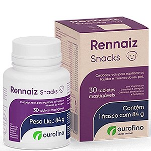Rennaiz Snacks Cães 30 Tabletes