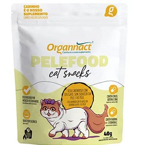 PeleFood Cat Snacks Organnact 40g