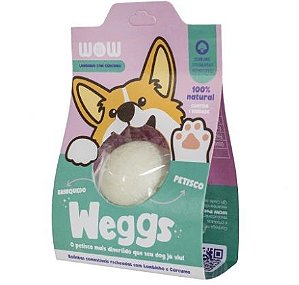 Petisco Natural Wow Weggs para Cães Lombinho com Cúrcuma