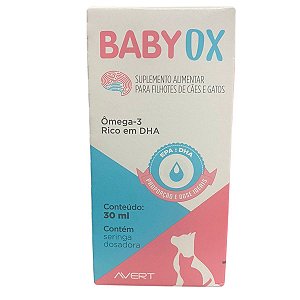 BABY OX Suplemento Alimentar para Filhotes 30ml