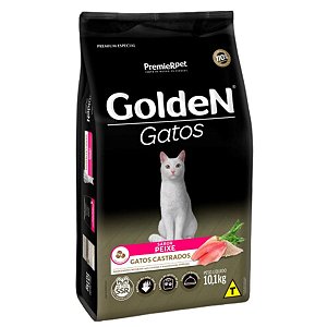 Golden Formula Gatos Castrados Peixe 10,1kg