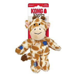 Pelúcia Para Cães Kong Wild Knots Girafa - Pequeno/Médio