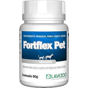 Suplemento para Cães e Gatos Fortflex Pet 60 Comprimidos
