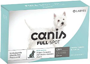 Antiparasitário Canis Full Spot 5 a 10kg 1ml