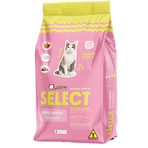 Quatree Select Gatos Adultos 1kg