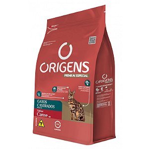 Origens Gato Castrado Carne 1KG