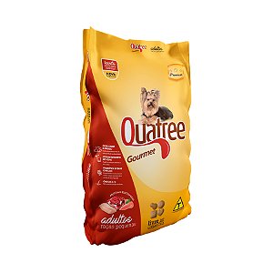 Quatree Gourmet Cães Adultos Raças Pequenas 3kg