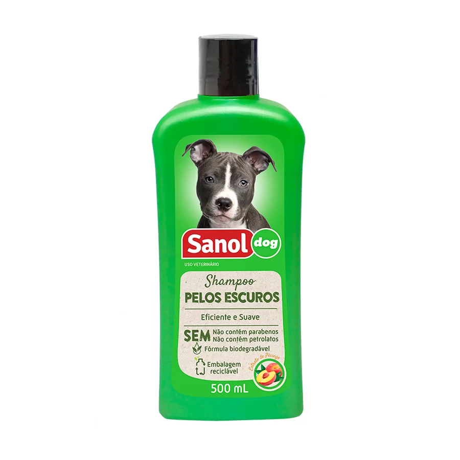 Shampoo Sanol Pelo Escuro 500Ml