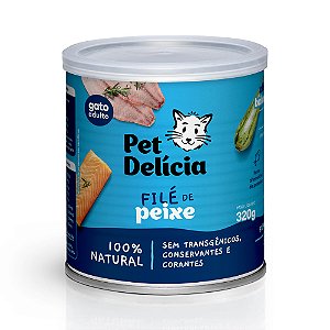 Pet Delicia File de Peixe para Gatos 320g