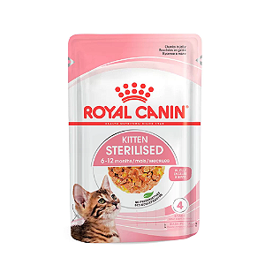 Sachê Royal Canin Feline Kitten Sterilised Jelly 85g