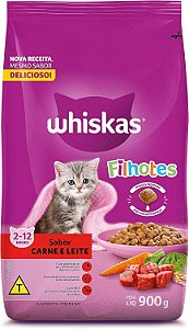 Ração Whiskas Filhotes 900g
