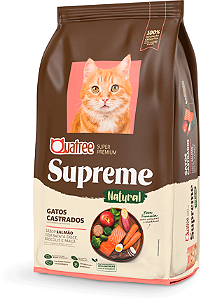 Quatree Supreme Gato Castrado Salmão e Batata Doce 10,1kg