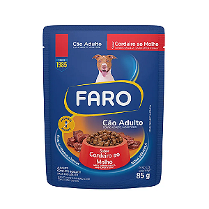 Sachê Faro Cão Adulto Cordeiro 85g