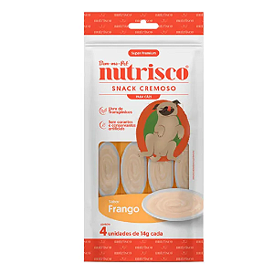 Petisco Cremoso Para Cães Nutrisco Frango 56g