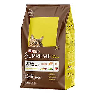 Quatree Supreme Gatos Castrados Frango 500g