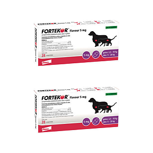 Fortekor Flavour 5Mg Kit Com 2 Caixas