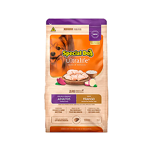 Ração Special Dog Ultralife Cães Adultos Raças Pequenas Frango 1Kg