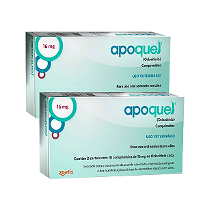 Apoquel 16mg Kit Com 2 Caixas 40 Comprimidos
