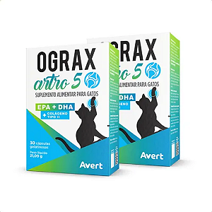 Ograx Artro 5 30 Cápsulas Kit Com 2 Unidades
