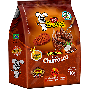 Bifinho Pro Bone Sabor Churrasco 1kg