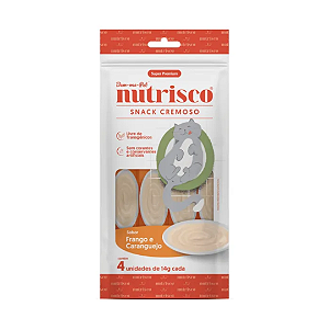 Petisco Cremoso Nutrisco Frango e Caranguejo 56g