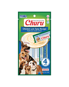 Petisco Churu Dog Para Cães Frango Com Atum 56g