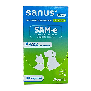 Sanus 100mg 30 Cápsulas