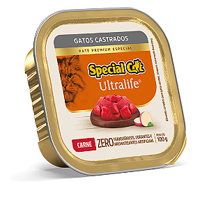 Pate Special Cat Ultralife Castrado Carne 100g