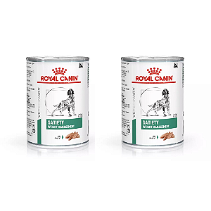 Royal Canin Lata Satiety Support Wet 410g Kit 2 Unidades