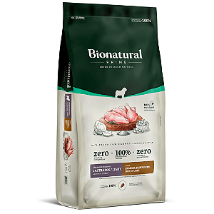 Ração Bionatural Cães Adultos Raças Pequenas Castrados Light 2,5kg