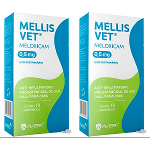 Mellis Vet 0,5mg Kit com 2 Caixas