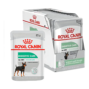 Sachê Royal Canin Cão Digestive Care 85g Kit Com 12 Unidades