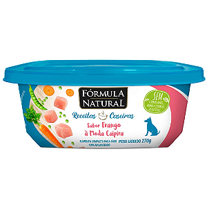 Fórmula Natural Receitas Caseiras para Cães Frango a Moda Caipira 270g