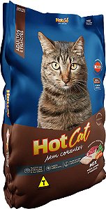 Ração Seca Hot Cat Mix Sem Corantes para Gatos Filhotes e Adultos 10,1kg