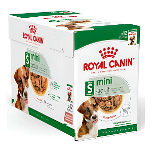 Sache Royal Canin Mini Adult 85g Kit Com 12 Unidades