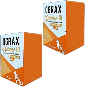 Ograx Derme 10 30 Cápsulas Kit Com 2 Unidades